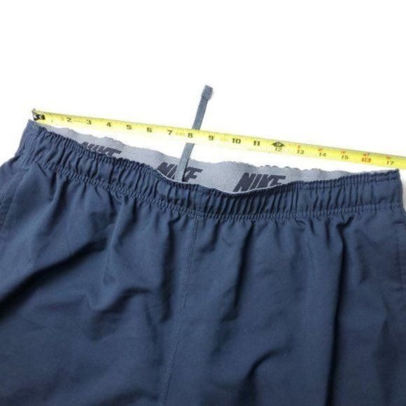 Nike Dri Fit Pants Mens Size 2XL XXL  34x32 Activewear Blue - Picture 9 of 11